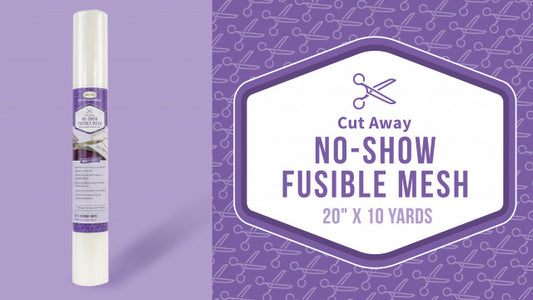 Babylock No Show Mesh Fusible Stabilizer 20" x 10 yds