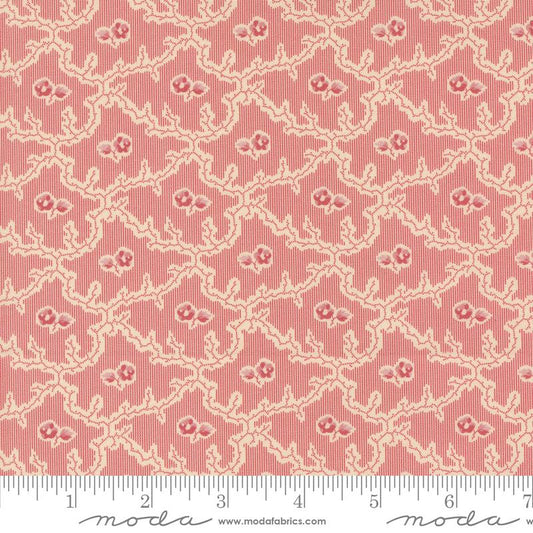 Lydias Lace Crimson Rosette