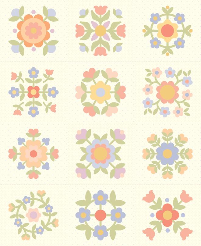 Pastel Prairie || Panel || Porcelain