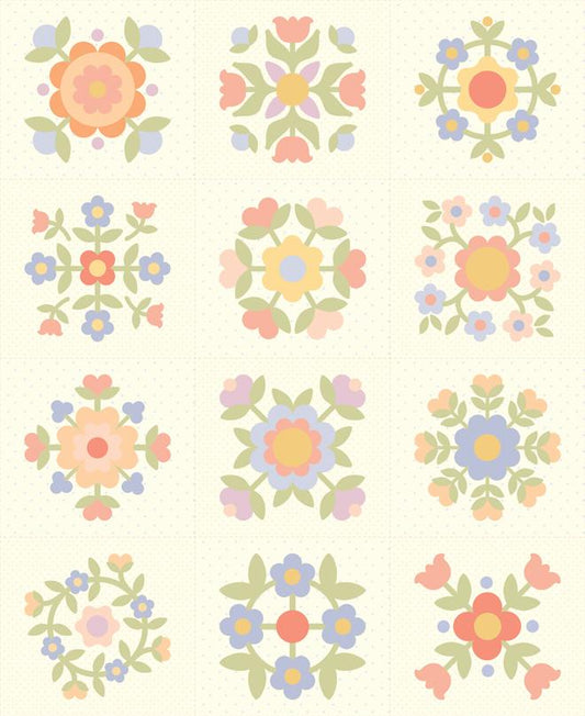 Pastel Prairie || Panel || Porcelain