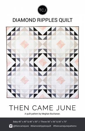 Diamond Ripples Quilt Pattern
