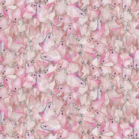 Faboolous Light Fuchsia Halloween Digital Ghosts