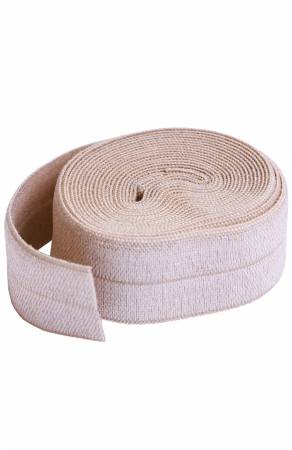 Fold over Elastic 3/4in x 2yd Natural
