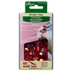 Wonder Clips 50ct Red