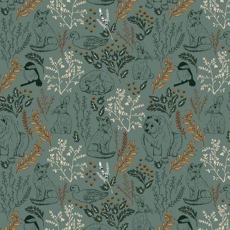 Let's Wander Main Teal