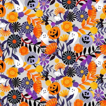 Hey Boo! Mist Gray Booquet