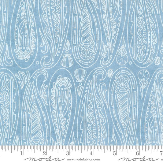 Serena Shores Paisley Shells in Breeze Blue