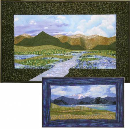 Accidental Landscape Series - Meadow & Mountains