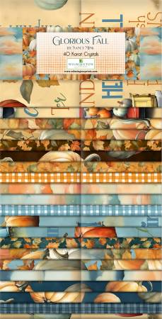 Glorious Fall 2-1/2in Strips 40pcs JR