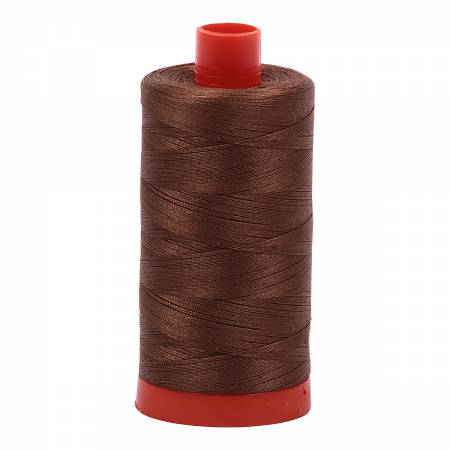 Aurifil Cotton 50wt 2372 Dark Antique Gold