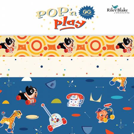 Pop 'n Play 10in Squares 42pcs/bundle LC