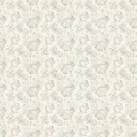 Parisian Snippets Bunnies Lt. Blue