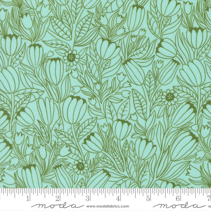 Floral Fondant Sky Sketch