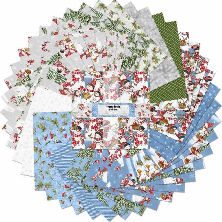 Frosty Frolic 10in Squares 42pcs