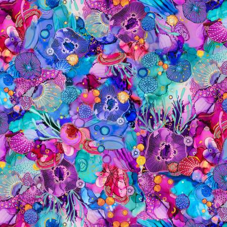 Painted Sea Under the Sea Allover (Large)