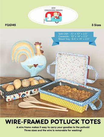 Wire-Framed Potluck Totes Pattern