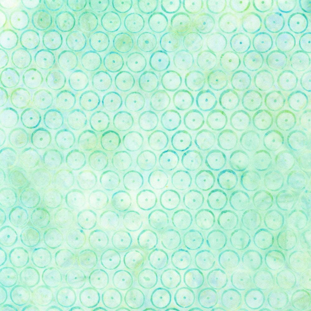 Artisan Batiks: Pastel Petals Mint