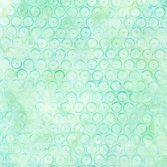 Artisan Batiks: Pastel Petals Mint