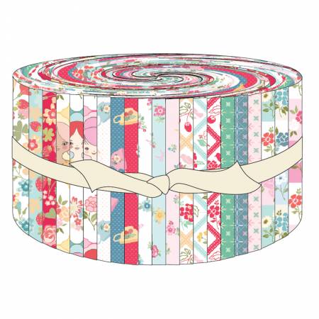 Rosy Cheeks 2 1/2" Strips