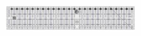Creative Grids Quick Trim And Circle Quilt Ruler Two 4-1/2in x 24-1/2in