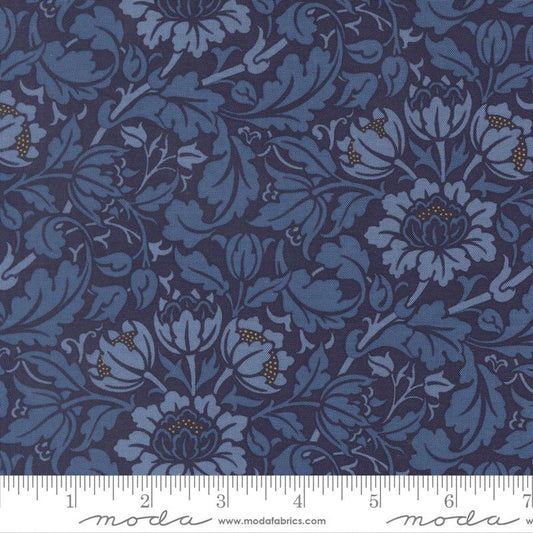 Morris Muse || Birds Damask || Twilight