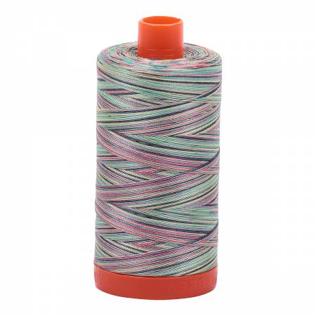 Aurifil Cotton 50wt 3817 Variegated Marrakesh