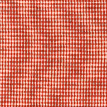 Tea Towel Mini Check Orange/White