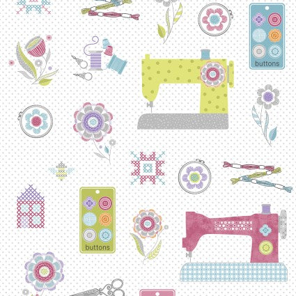 Stitch Garden Panel 24" x 44"