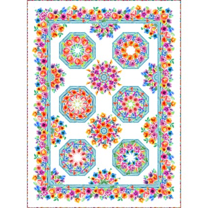 Sew Spring! Kaleidoscope Pattern ITBSSPK