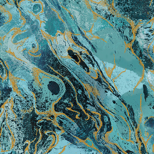 Marbled Earth || Teal