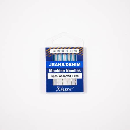 Klasse Jeans Needle Asst (x3 ea) 100/16 110/18