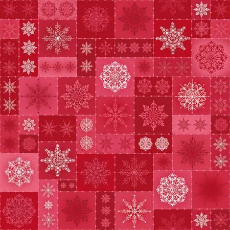 Christmas Nights Red Patchwork