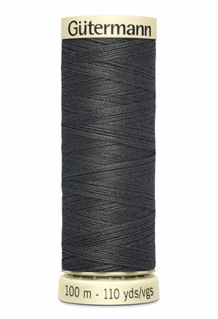 Gutermann Charcoal Sew-all Polyester All Purpose Thread 100m/110yds