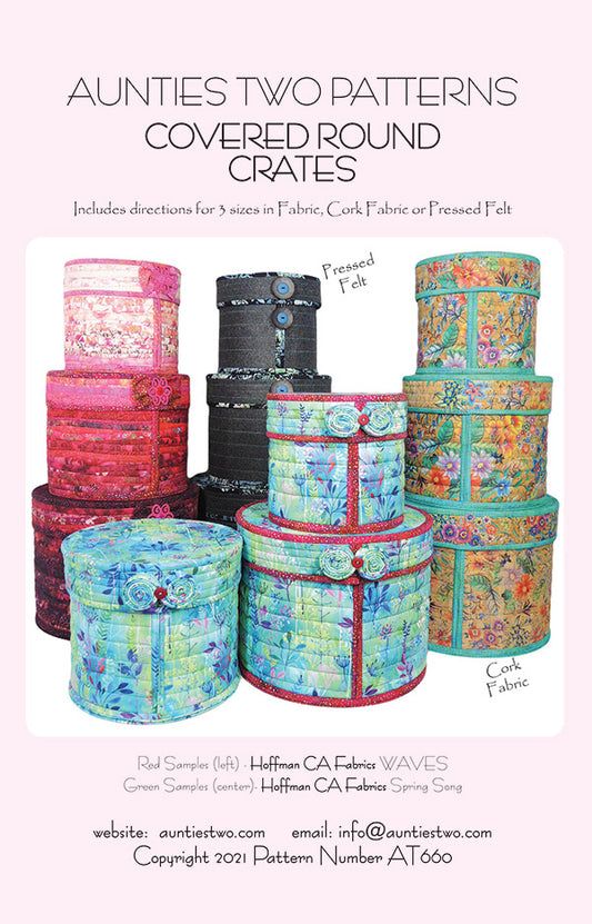 Covered Round Crates Pattern