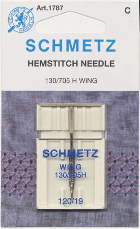 SCHMETZ 1787 120 Hemstitch Needle Wing