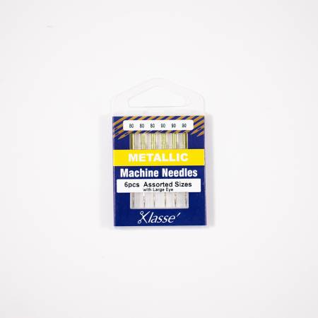 Klasse Metallic Needle Asst (x3 ea) 80/12 90/14