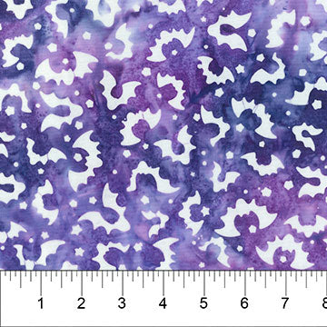Midnight Magic Lots of Bats on Violet