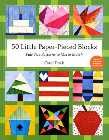 50 Little Paper-Pieced Blocks Book