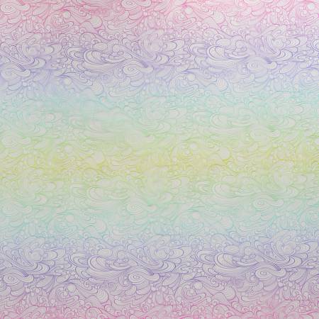 Tula Pink Floral Reef Collection: Making Waves Vinyl 1/2 Yard Cut