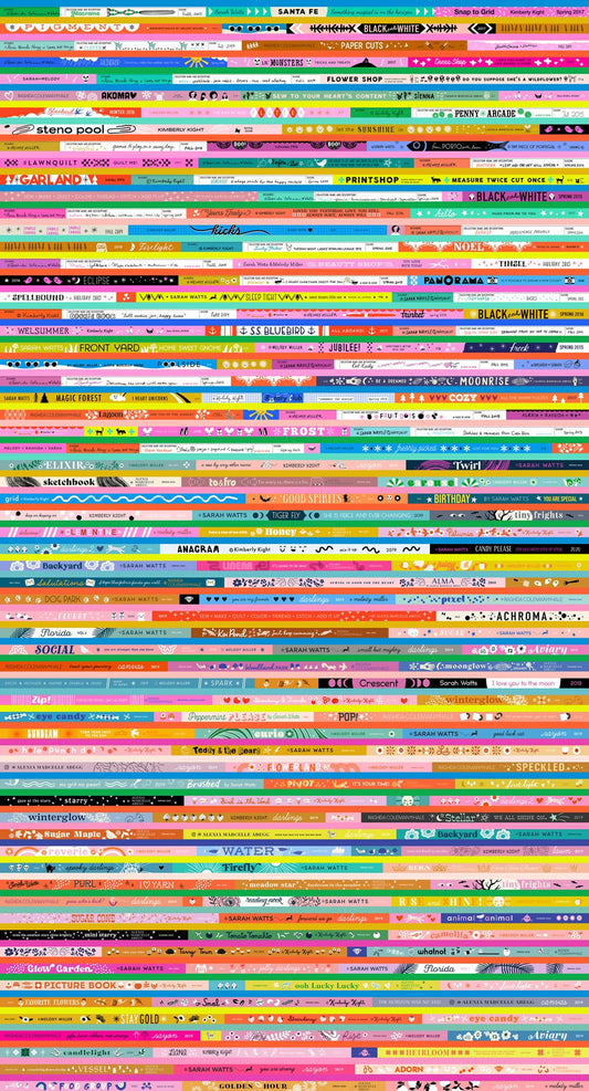 Selvedge Magic Multi Ruby Star