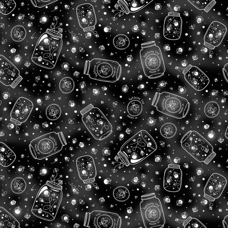 Light Up My Life - Black Sparks in the Night Glow in Dark