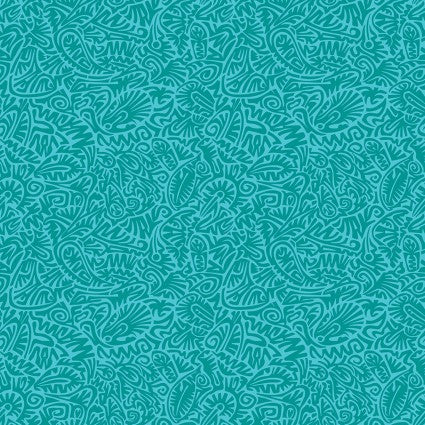 Vibrancy Woodcut Aqua