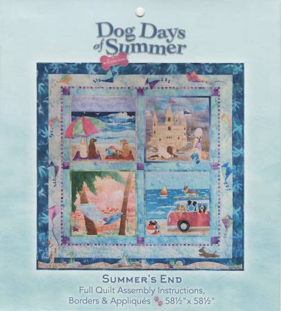 Dog Days of Summer Full Quilt with Assembly Instructions