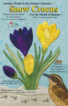 Snow Crocus - Jan Block of the Month