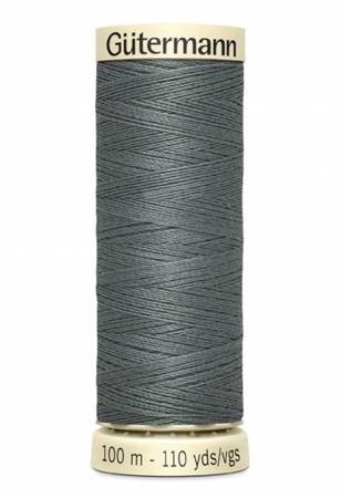Gutermann Rail Gray Sew-all Polyester All Purpose Thread 100m/110yds