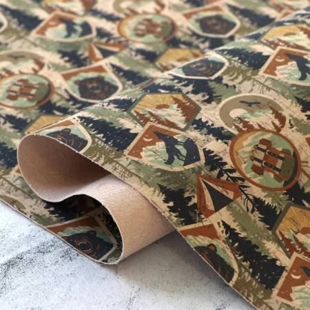 Park Patches Cork 1/2yd