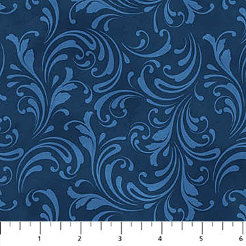 St. Nicholas Scroll Dk Blue