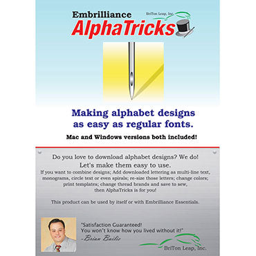 Embrilliance Alpha Tricks Software