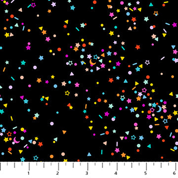 Dusk Sprinkles Black Multi