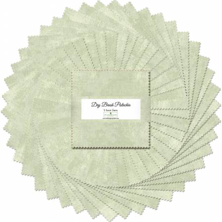 Dry Brush Pistachios || 5in Squares